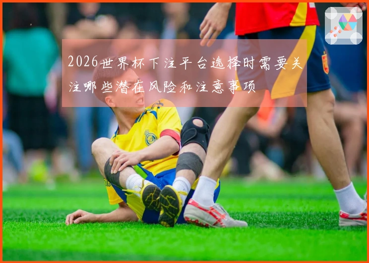 2026世界杯下注平台选择时需要关注哪些潜在风险和注意事项