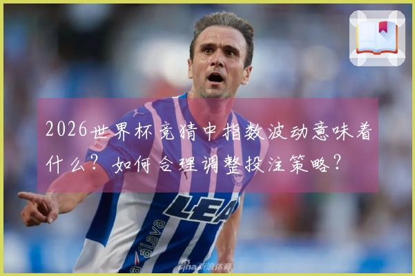 2026世界杯竞猜中指数波动意味着什么？如何合理调整投注策略？